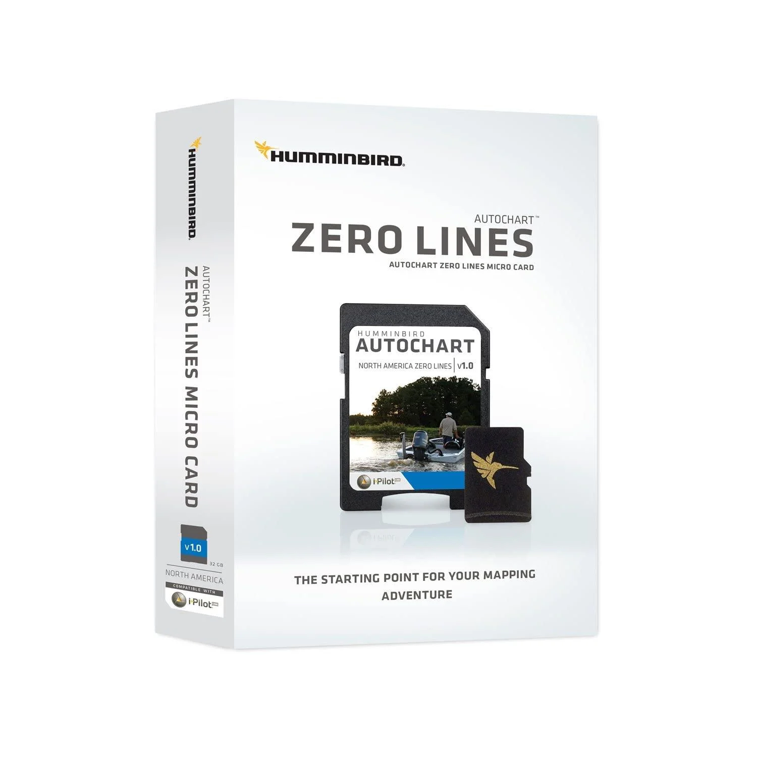Humminbird Auto Chart Zeroline Map Europe Size OneSize Black (black)