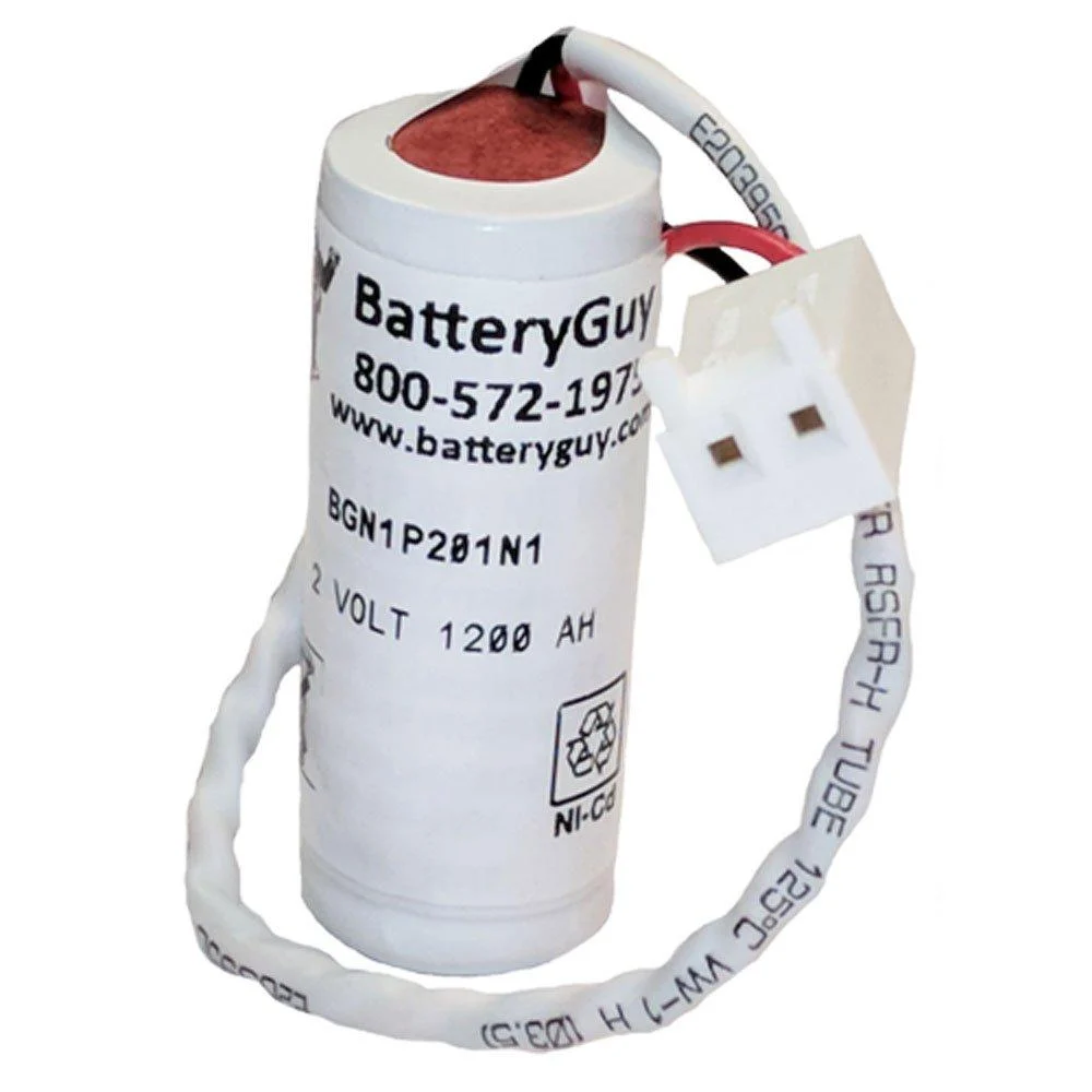 ELB-1P201N1 Replacement 1.2V 1200mAh Nickel Cadmium Emergency Lighting Battery Brand Equivalent (Rechargeable)