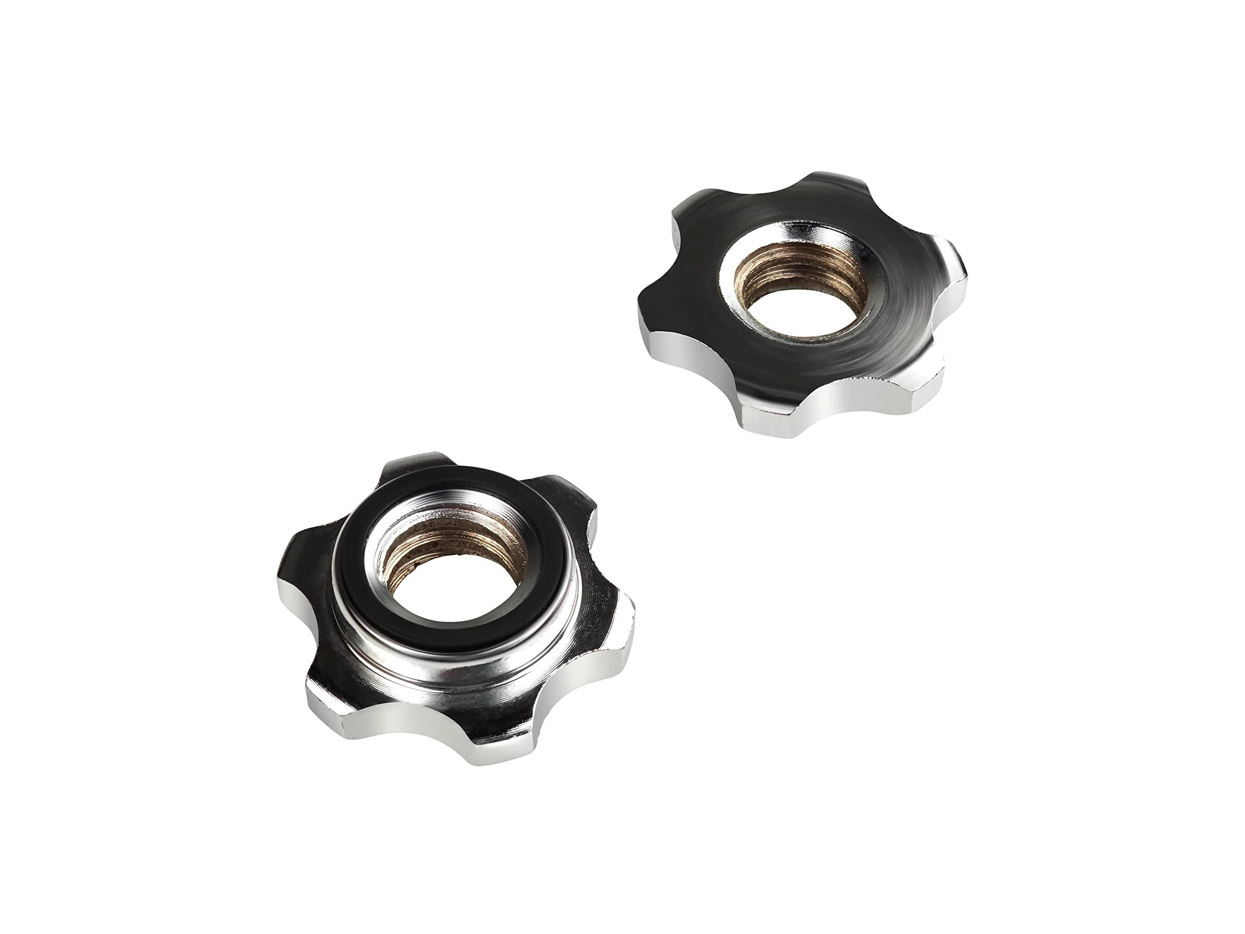 Sporzilla star closures for dumbbells and barbells star closure for dumbbell bars 25 mm |28 mm |30 mm dumbbell nut Stepsport (2 pieces)