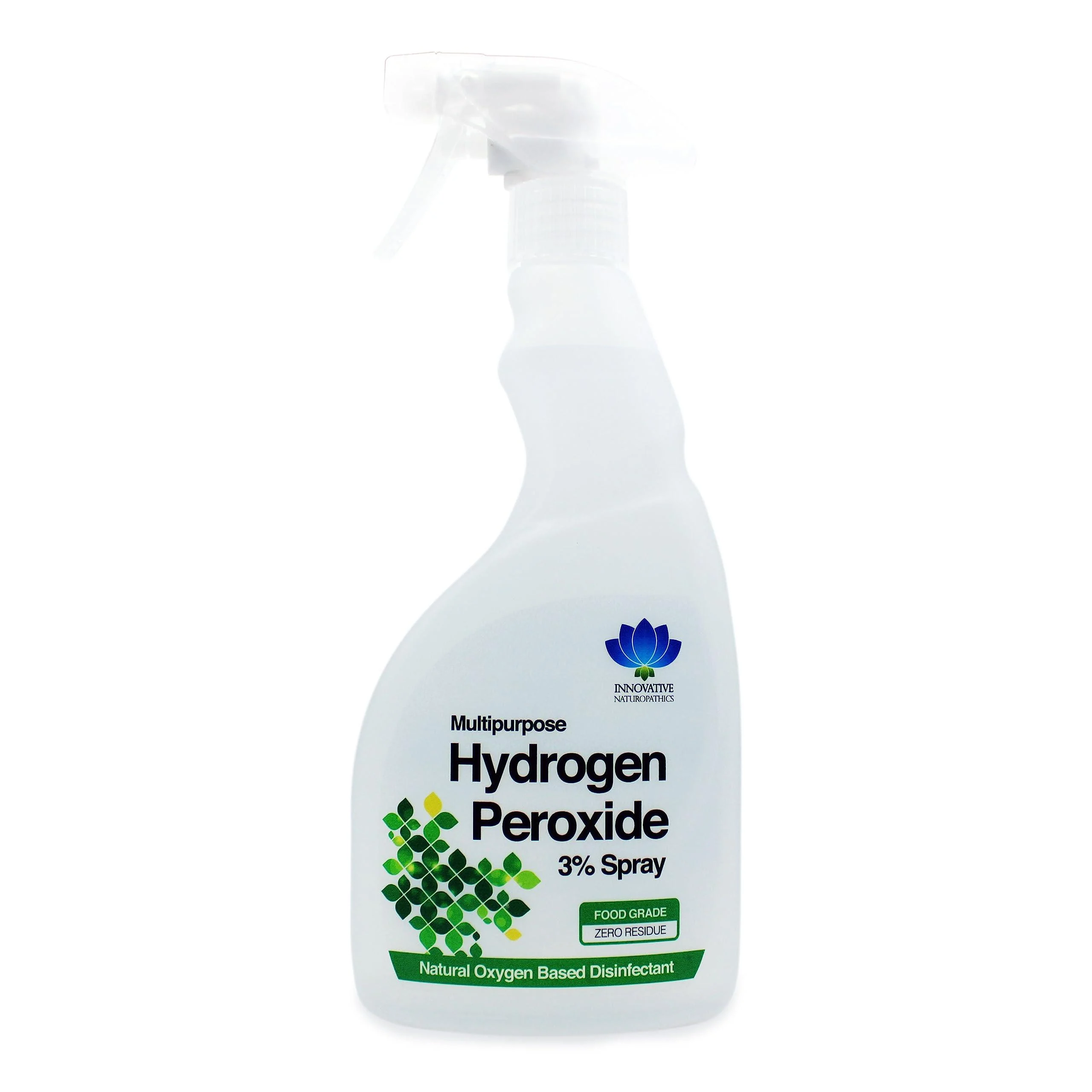 Innovative Naturopathics - Hydrogen Peroxide Spray - 3% - 500ml - Pure Food Grade (1)