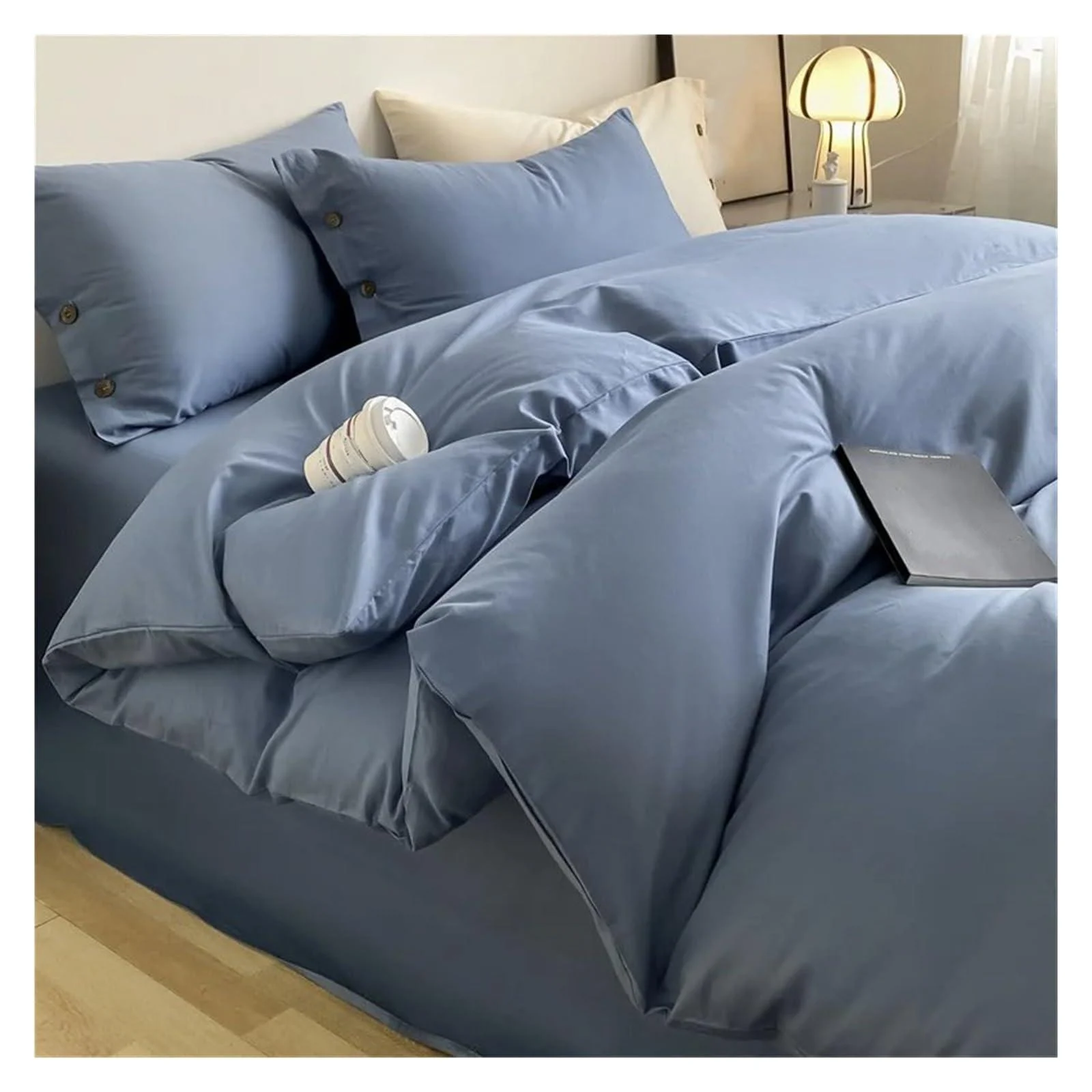 Bedding Sets Comforter Sets Sheets Pillowcases Queen Size Gifts Adults Children Skin Friendly Comfort Comforter Sets Soft (Blue Twin) - HGIURUEIUIGREGHT