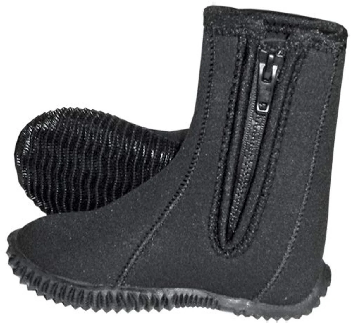 NeoSport Wetsuits Youth Premium Neoprene 5mm Youth's Boots 3 Black - Neo-Sport