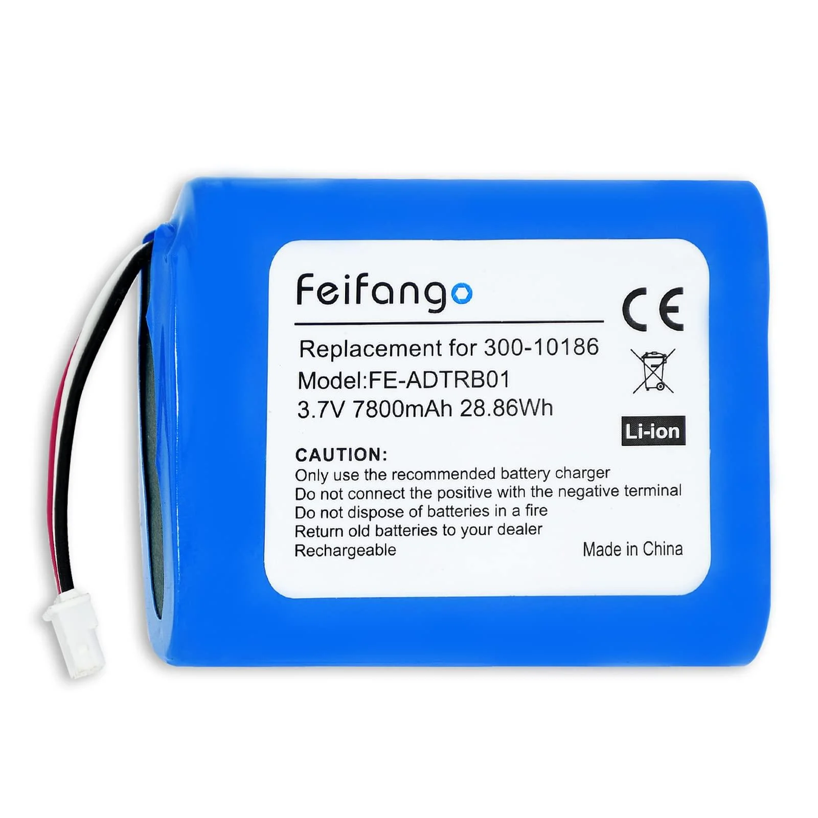 3.7V 7800mAh Replacement Battery for 300-10186 Compatible with ADT Command Smart Security Panel Honeywell AI05-2 AIO7-1 AIO7-2 Pro 7