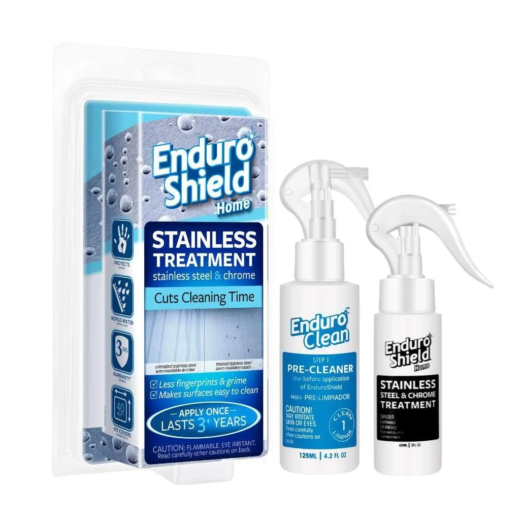 Stainless Steel Kit - Advanced Protection for Stainless Steel Surfaces - Easy Application & Long-lasting Shine