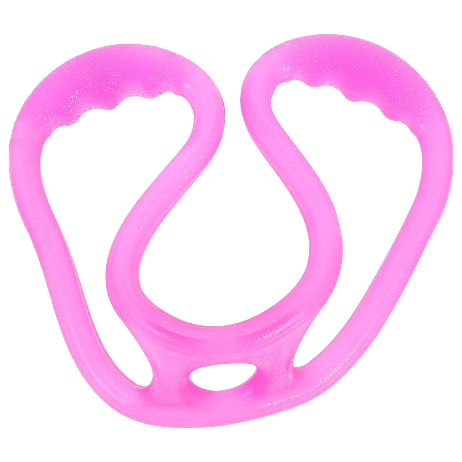 Kisangel Yoga Resistance Bands Elastic Pull Rope Multifunctional Band Figure 8-Shaped Silicone Rope Fitness Resistance Band Puller Tension Band Miss Yoga Wristband Yoga Resistance Band