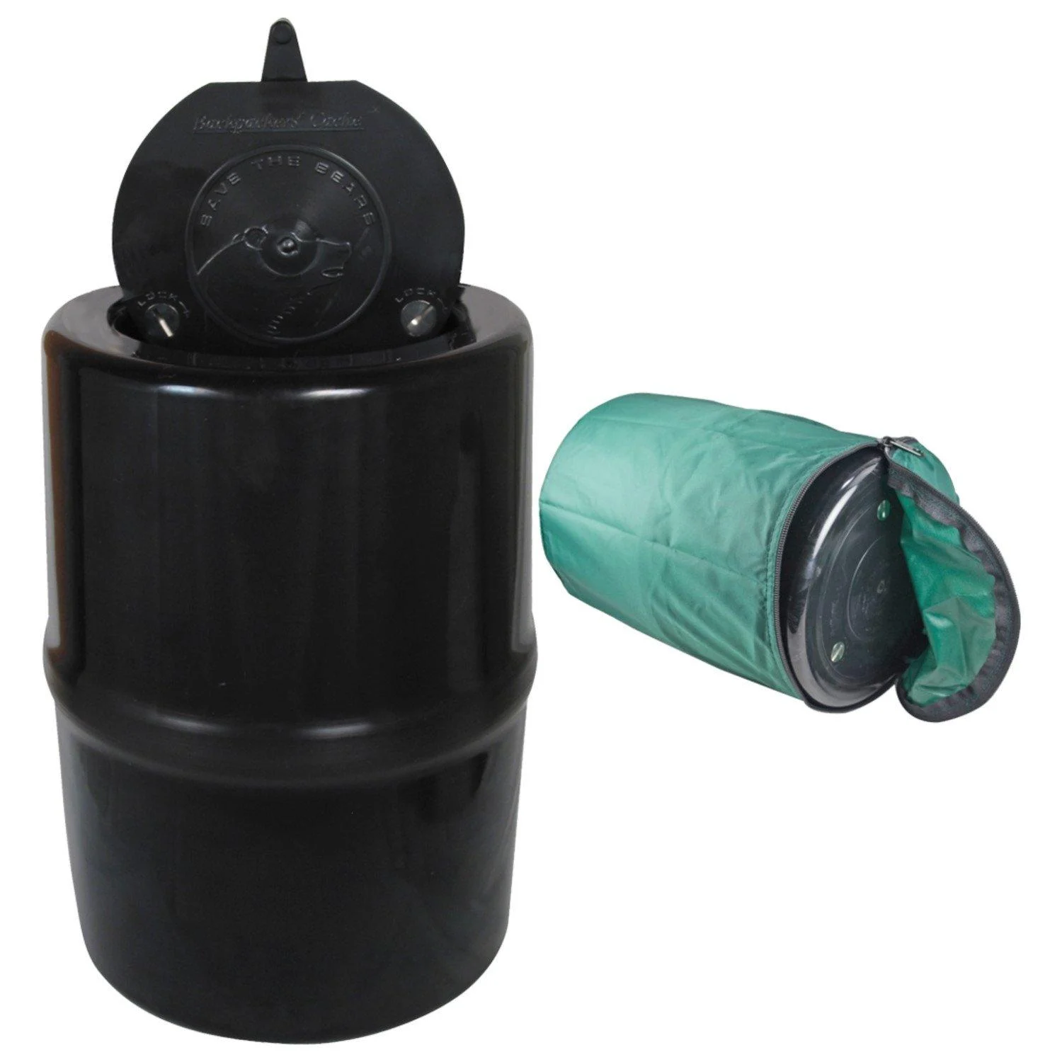 Backpackers Cache Bear Resistant Food Container w/ Carrying Case - Backpacker's Cache