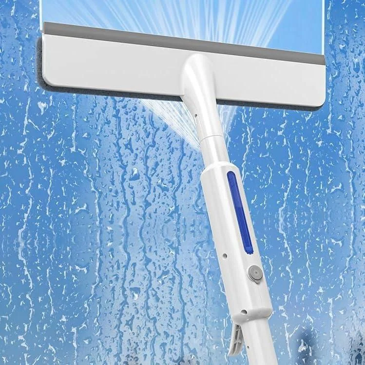 Squeegee for Window Cleaning with Spray Window Cleaning Squeegee Kit with Sprayer Squeegee for Window Cleaning Large Squeegee for Window Cleaning - BROIEEN