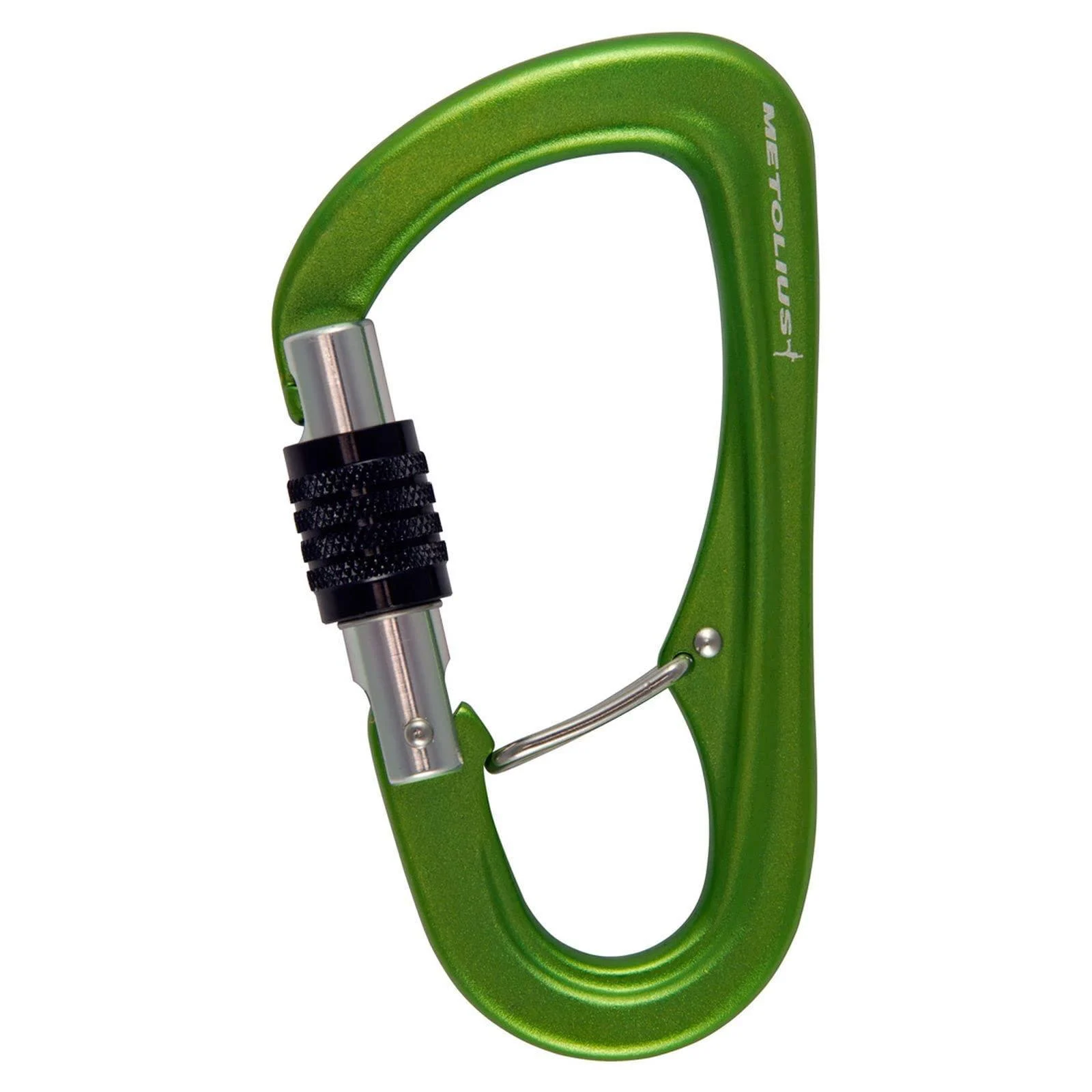 Metolius Gatekeeper Belay Biner Green One Size