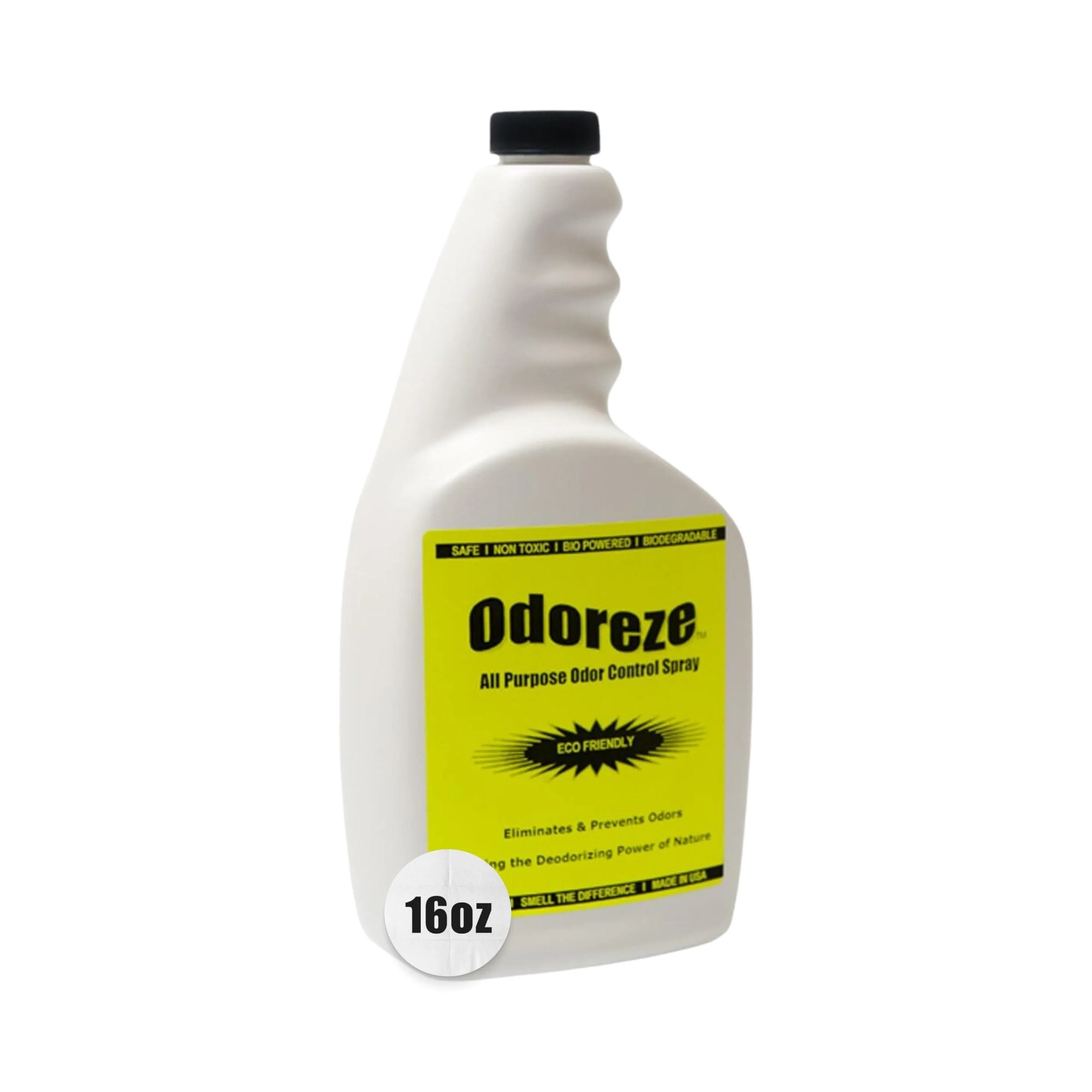 Natural House Odor Eliminator & Cleaner Spray: 16 oz. Concentrate Makes 64 Gallons to Clean Smell Inexpensively - ODOREZE