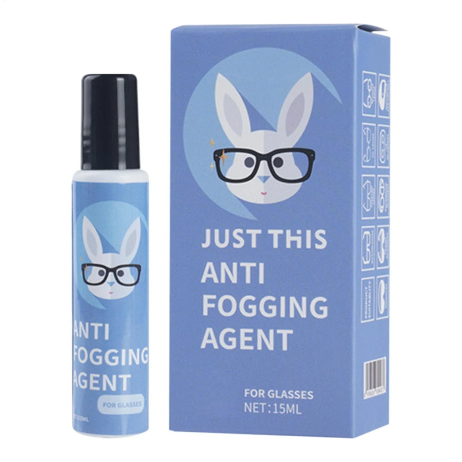 Safe Fog Stopper Professional Quick Glass Agent Swimming Goggle Cleaner 15 ml - Generic