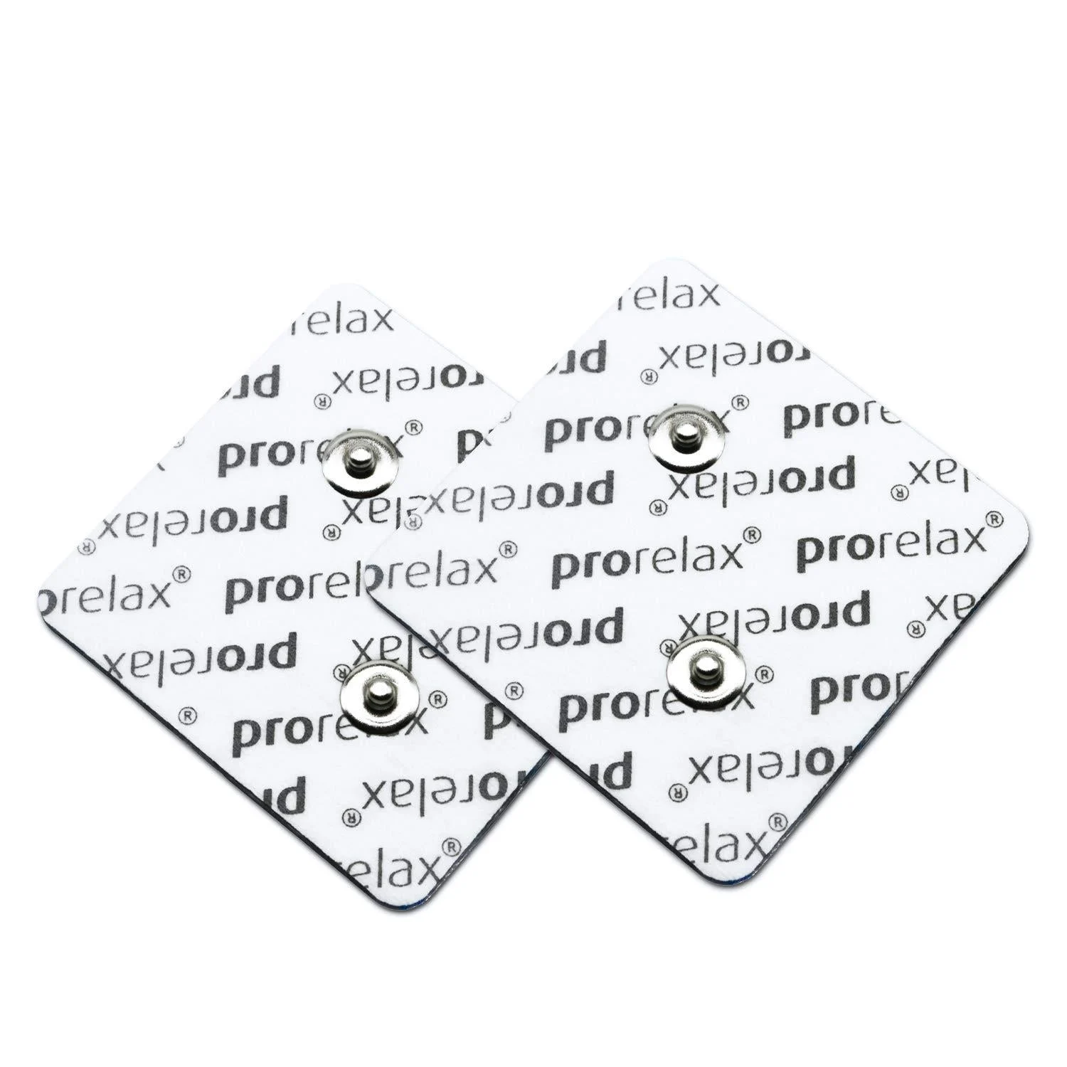 Prorelax Electrode pads "wireless" for TENS + EMS devices replacement pads for electric muscle stimulation exchange electrodes EMS training muscle building body shaping body-tuning pain-L standard