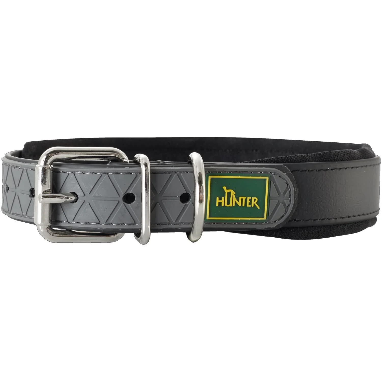 HUNTER CONVENIENCE COMFORT dog collar plastic material neoprene 50 M black black 50 M