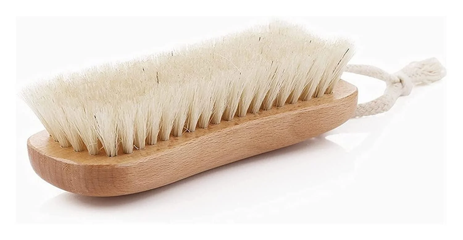 Home Shoes Brushes 1PCS Wood Brush Practical Soft Laundry Brush Cleaning Tool Housework Shoes Hand-Held Brush Kitchen Bathroom Cleaning Bathroom Tool Brush(3)
