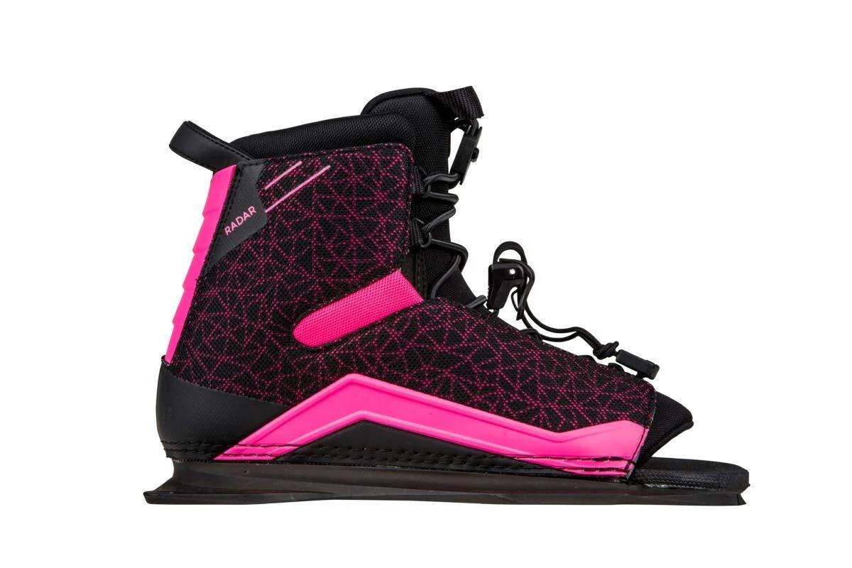 Radar Lyric Boot - Black/Pink - Front Feather Frame (2020) STD