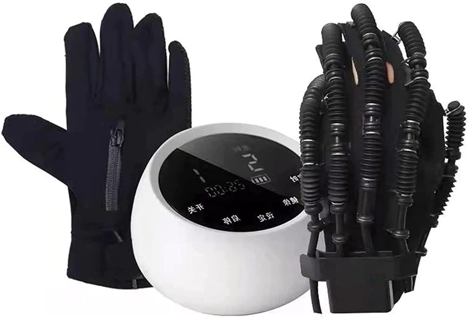 Rehabilitation Robot Gloves Protector Exoskeleton Manual Training for Stroke Hemiplegia Hand Function Recovery Right Large - AASSDOO