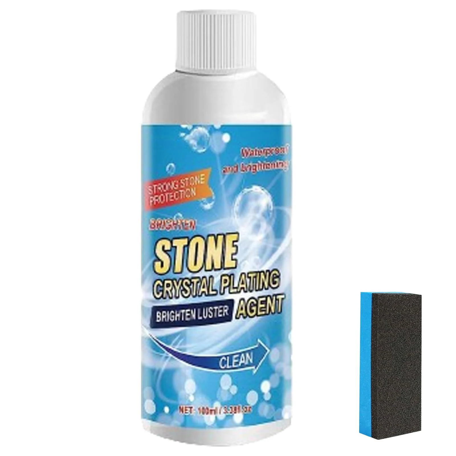 Stone Polishing and Coating Agent Stone & Marble Cleaning Agent Marble Stain Remover (1 Pcs) - Lssnitav