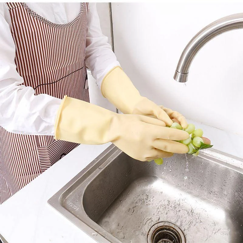 Rubber Gloves for Kitchen Dishwashing - OliwIa