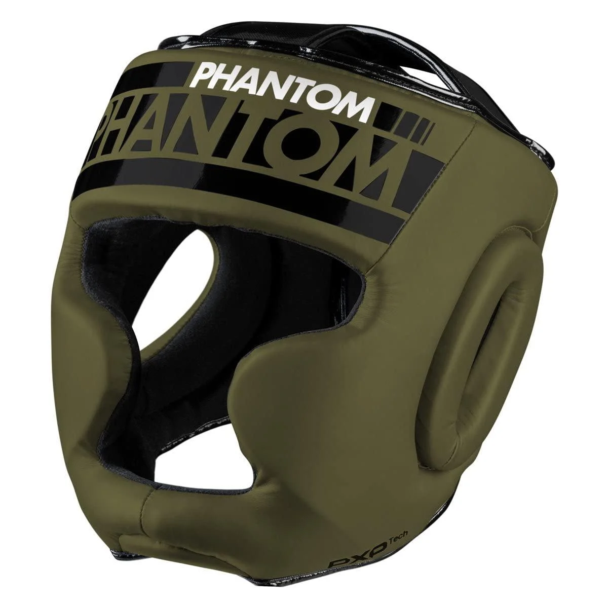 Phantom Head Guard APEX | Boxing MMA Muay Thai-Boxing Fighting | Men Women Full Face - Army