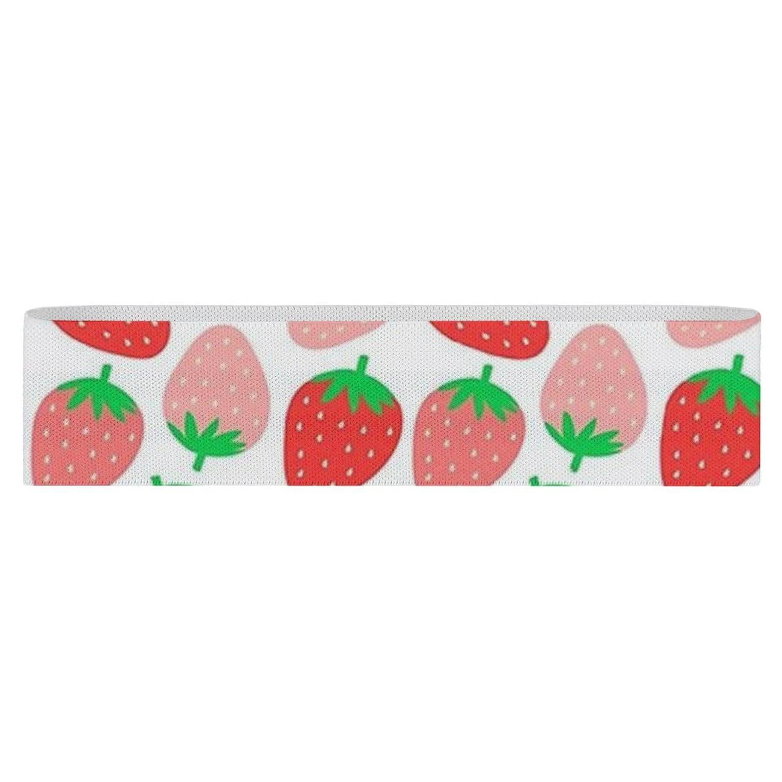 Strawberry Yoga Workout Bands Comfort Legs Booty Resistance Straps Physical Therapy Aids - GYAUOLOP031
