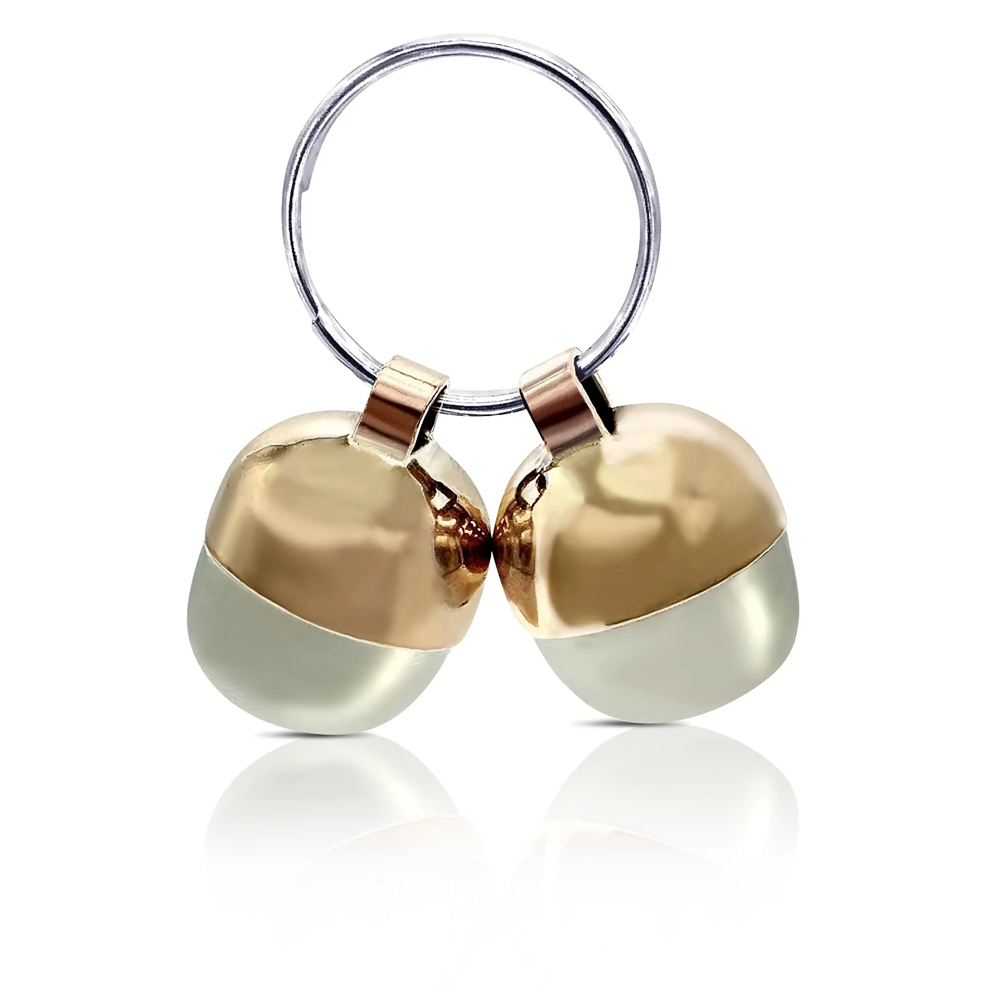 Hound & Yard Extra Loud Pair of Cat Dog Collar Bells Charm M (Pack of 1)