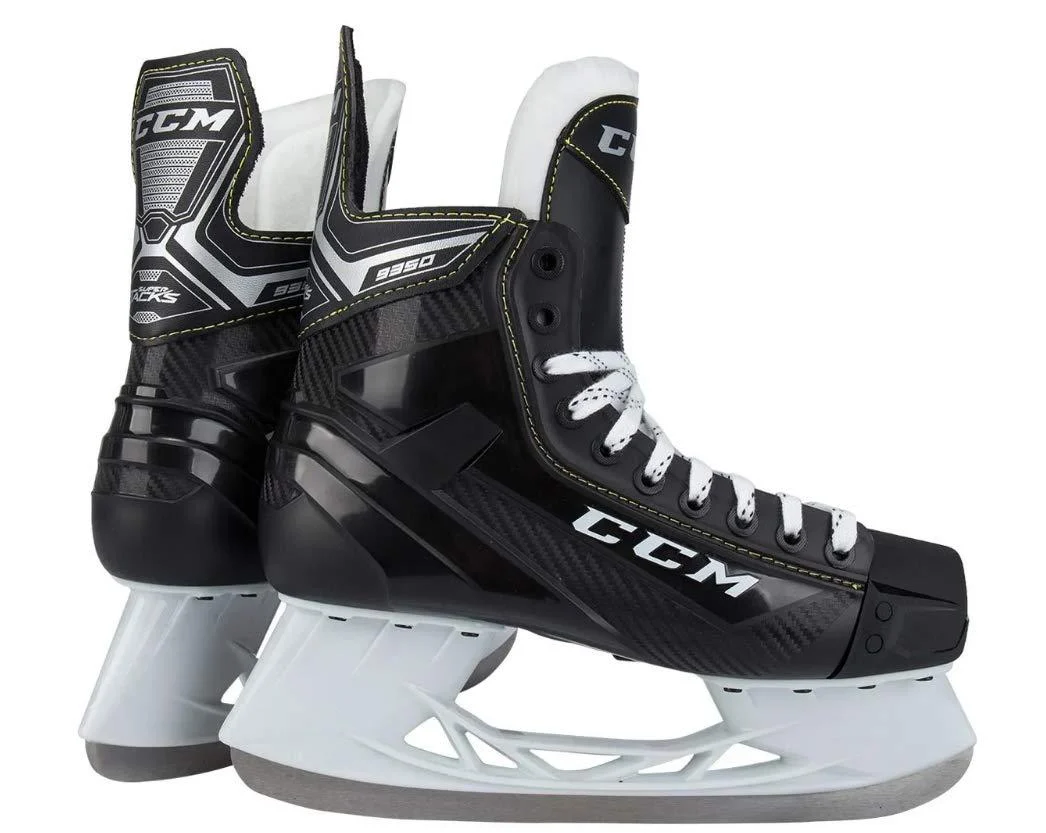 CCM Super Tacks 9350 Ice Skates Senior sharpened and ready to ride