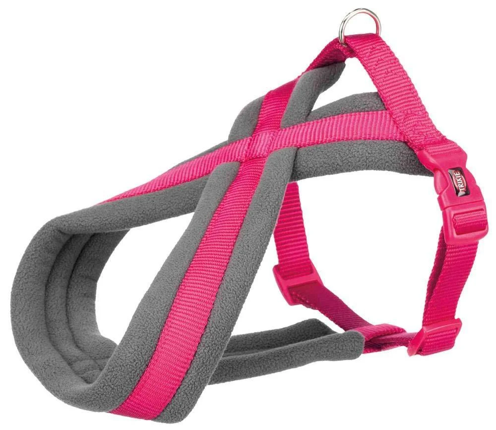 PREMIUM Touring harness fuchsia SM 40-60 cm/20 mm