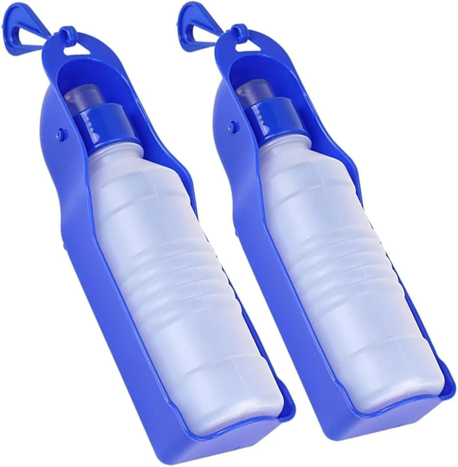 Jorzer 2Pcs Dog Water Bottle 8.45 OZ Portable Dog Water Bottle