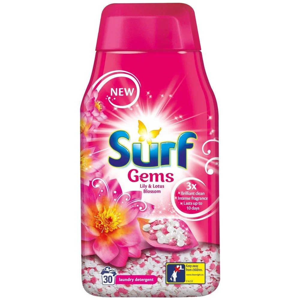 Surf Laundry Gems Pink Tablets 960 g