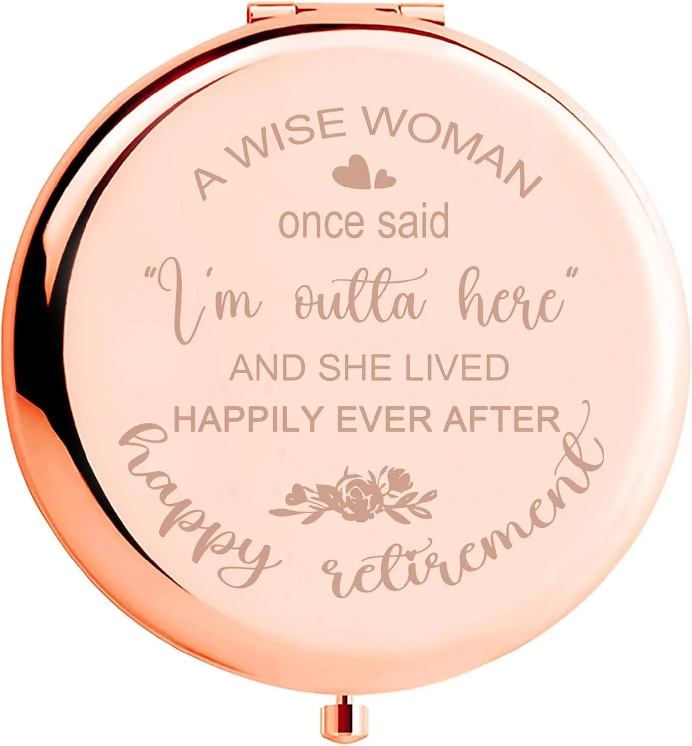 Kasuwow Retirement Gift for Woman - 2.9"L x 2.6"W