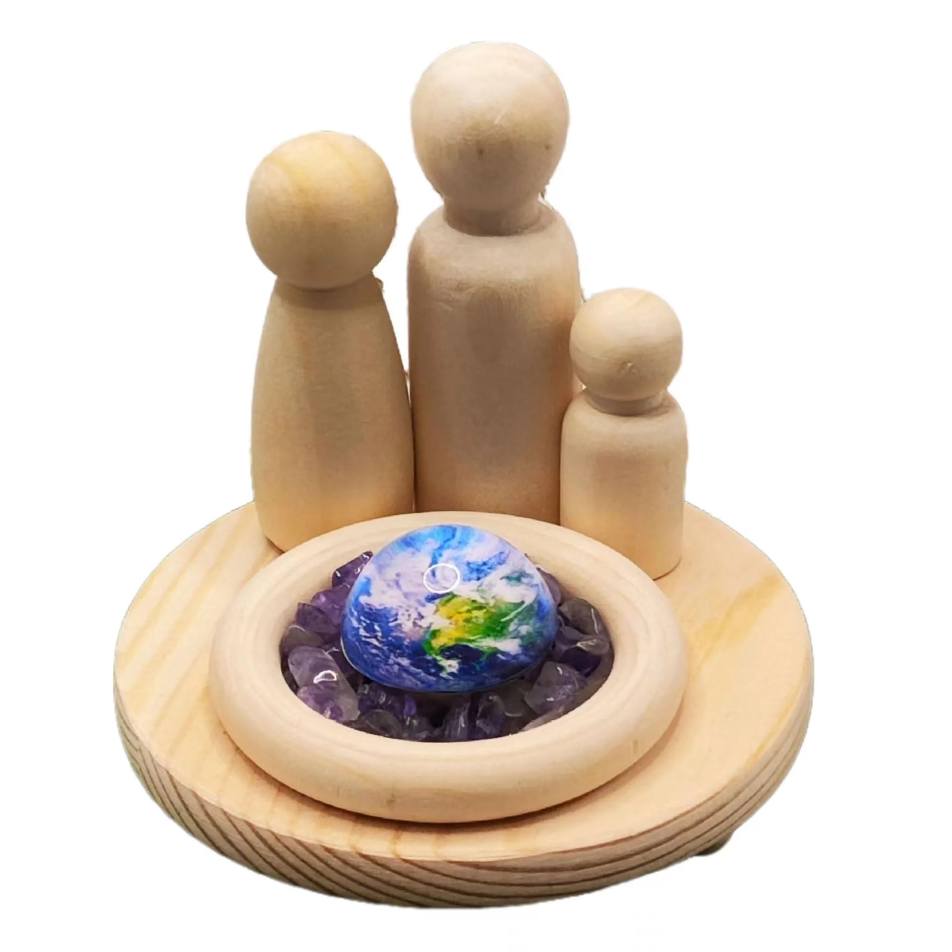 Peace Home Passive Diffuser Wooden Aromatherapy Diffuser Passive Essential Oil Diffuser Small Diffuser for Office Desk Home - LigHunt