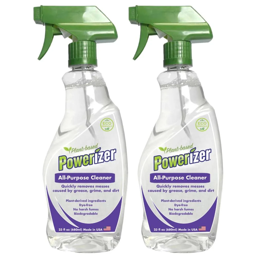 Powerizer Plant Based Lightly Scented All Purpose Cleaner Spray Bottle (2)