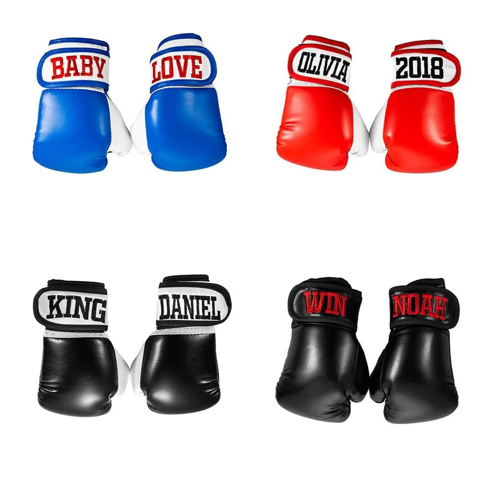 Personalisierte Kinder Boxhandschuhe - 2oz oder 4oz - Leder Kinder Boxhandschuhe Personalisiert Name
