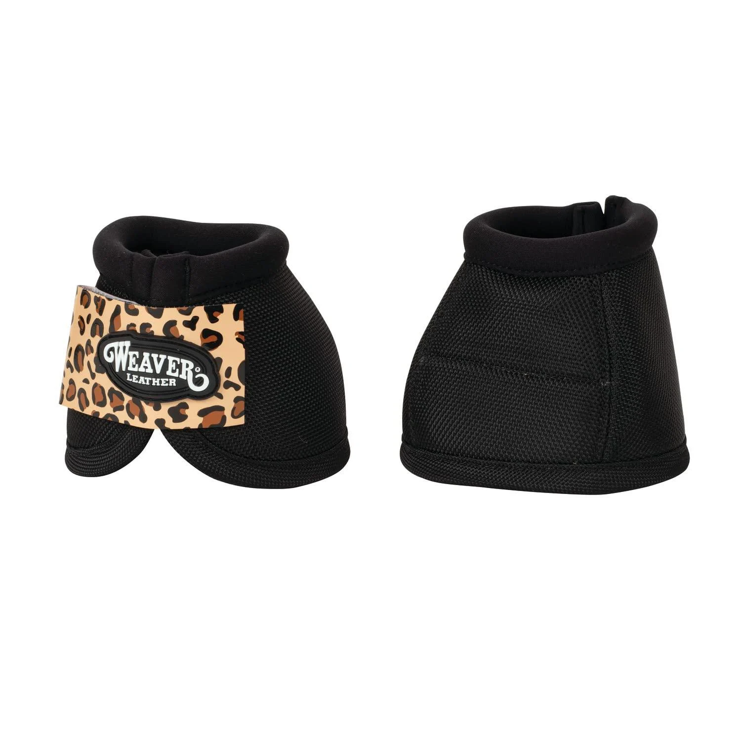 Weaver Leather Non-Turn Bell Boots M Leopard