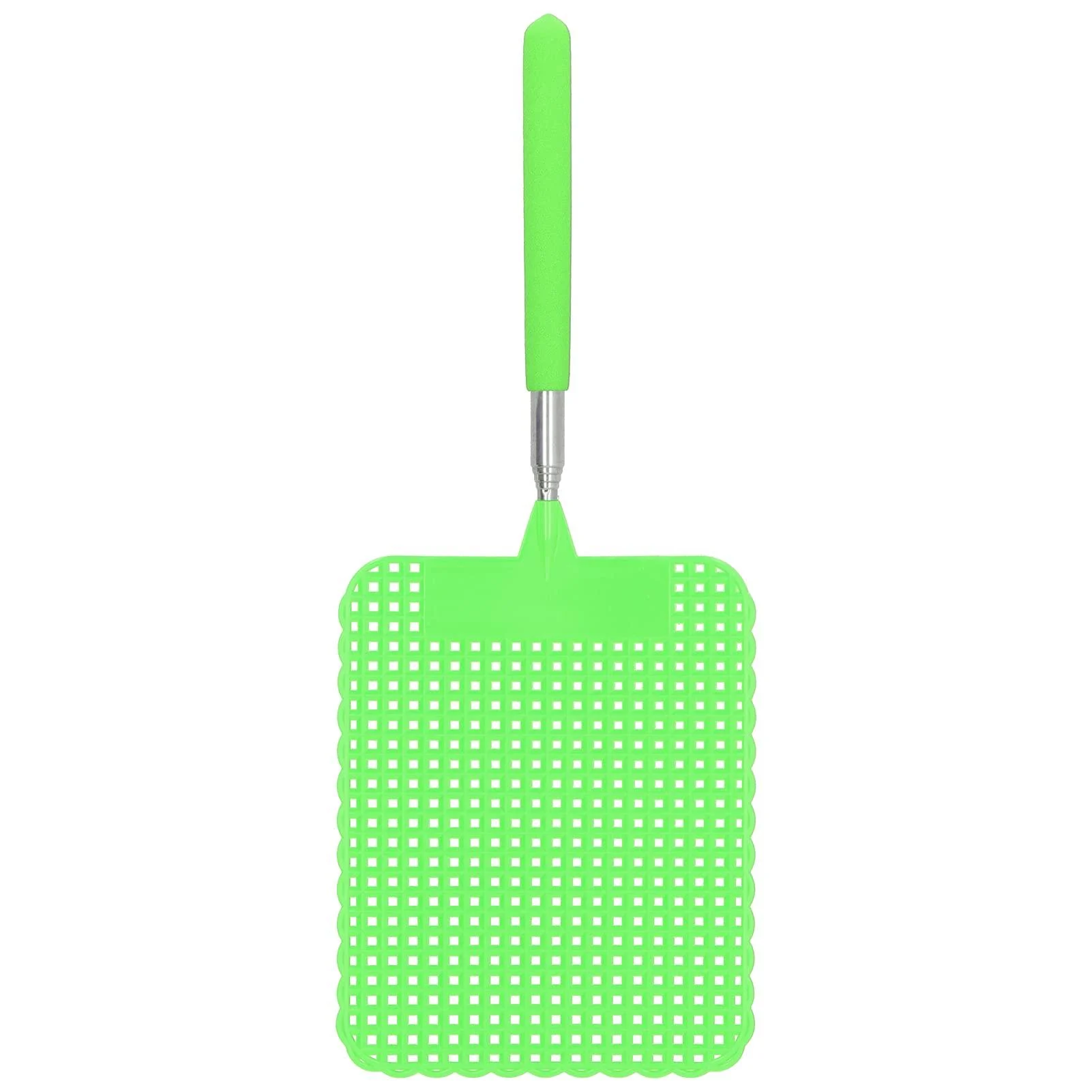 Fly Swatter Convinient Flyswatter Lever Plastic Light Racket Fly Swatters (Green) - LJCM
