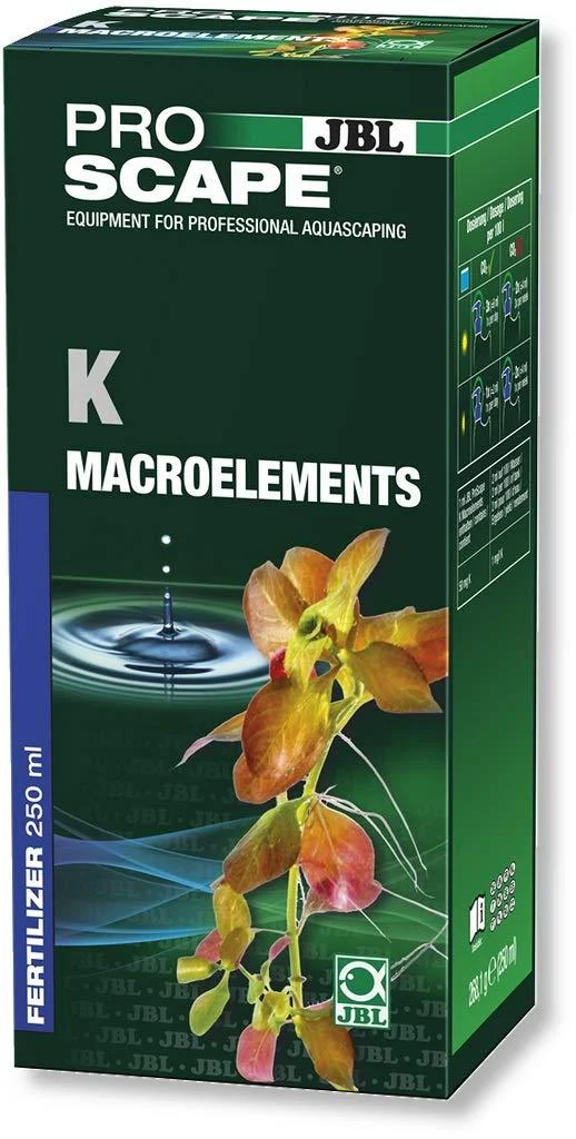 JBL ProScape K Macroelements 2112000 Potassium - plant fertilizer for aquascaping 250 ml 250 ml potassium fertilizer