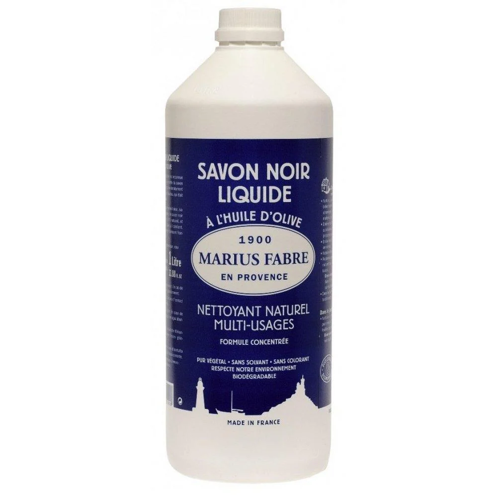 Liquid Black Soap 1L - Marius Fabre