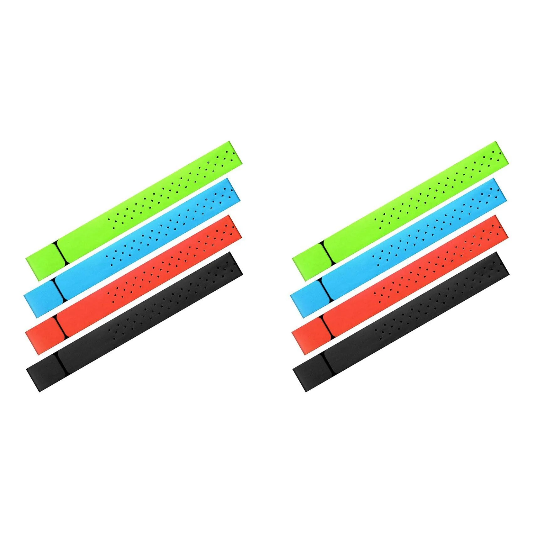 PHTOIT 8 Pack Heart Rate Monitor Bracelet Adjustable 11.8
