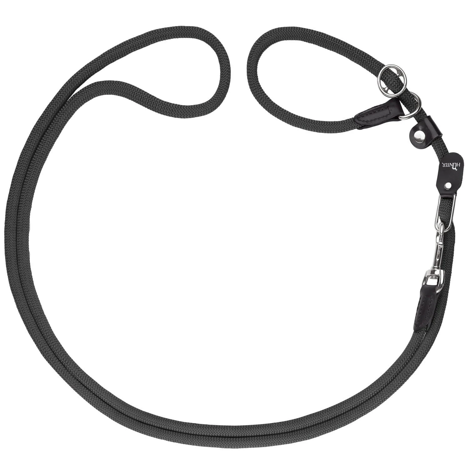 Hunter freestyle retriever dew with integrated neck robust weatherproof 1.0/260 cm black black strength: 1 cm length: 260 cm