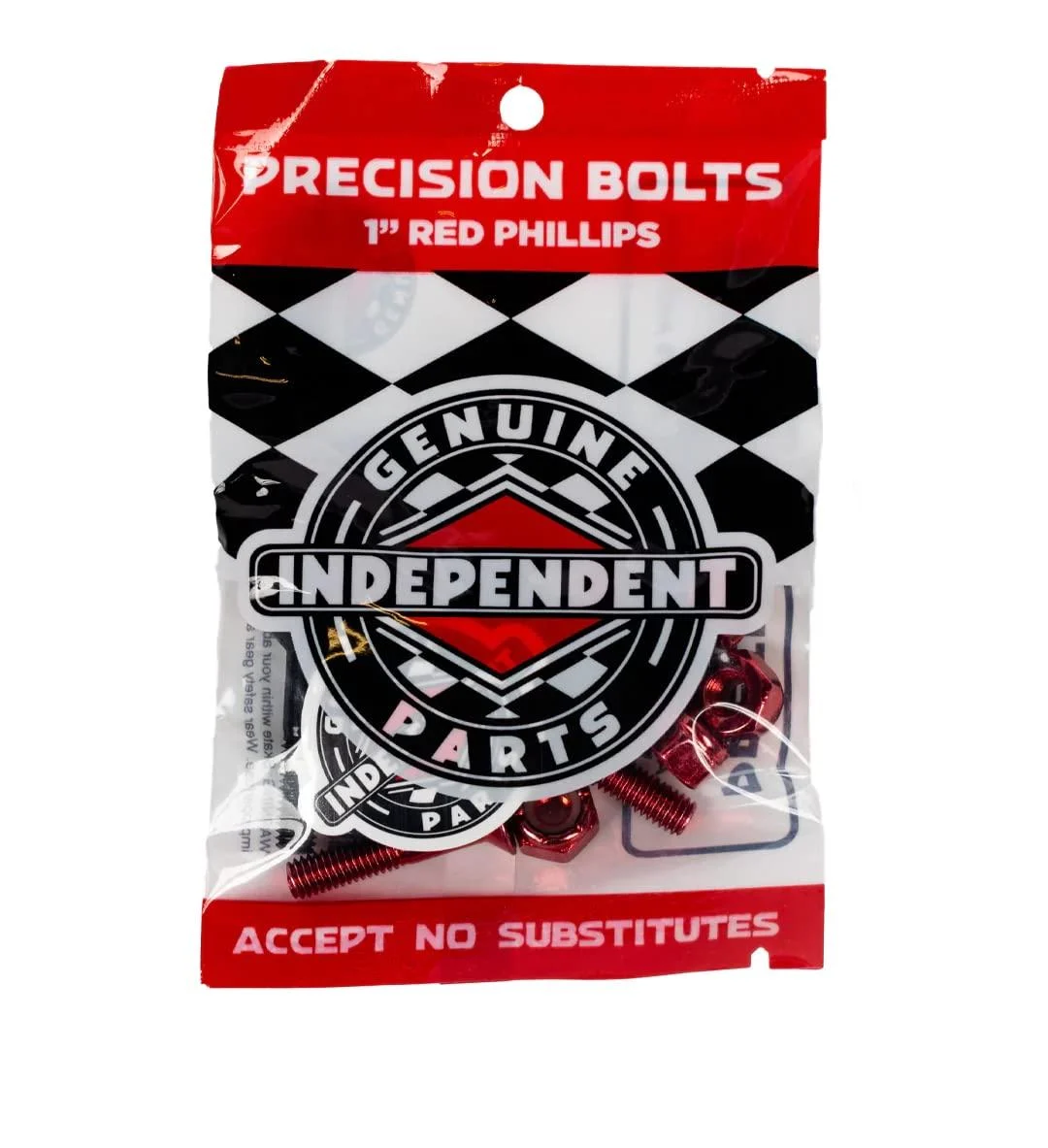 INDEPENDENT Cross Bolts w/Tool Red One Size