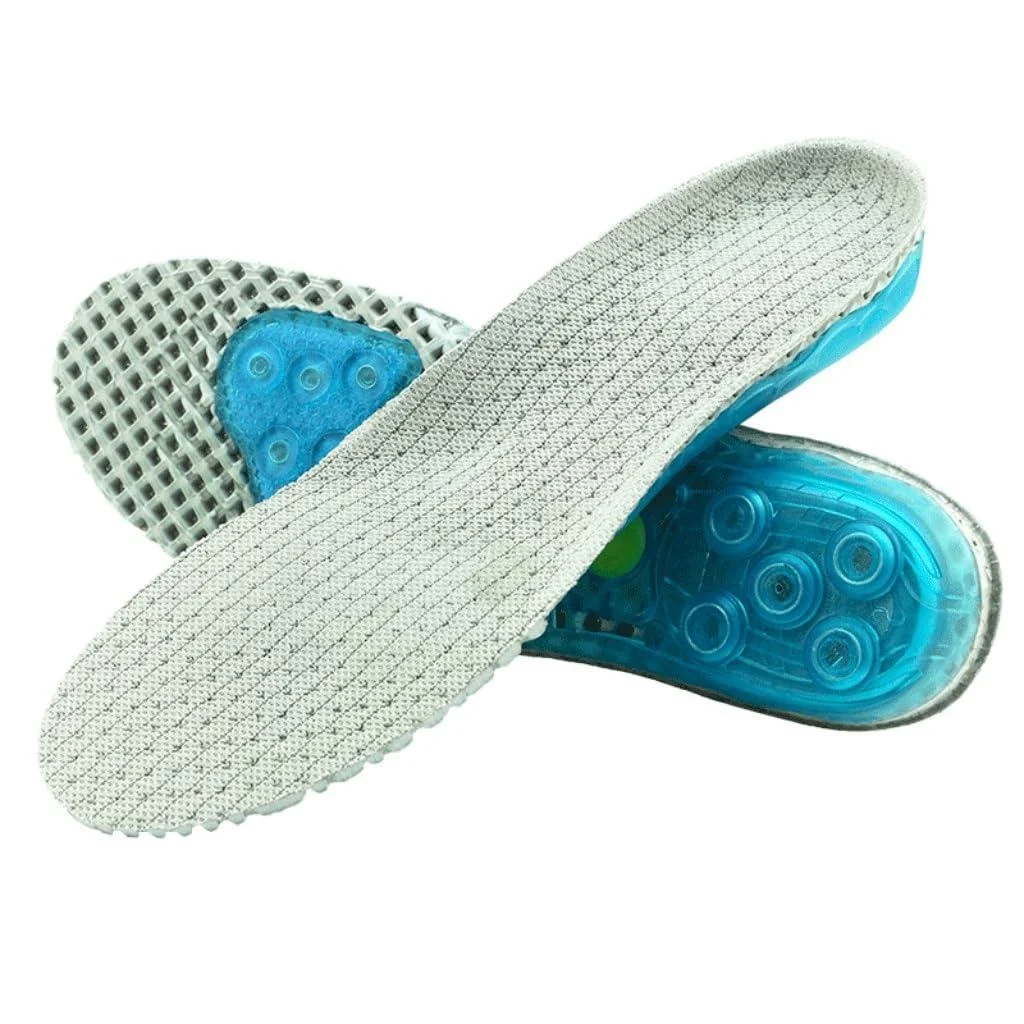 Spring Cushioning Sports Military Training Insole Sweat Absorbing and Breathable Spring InsoleCushioning Insole(41) 41 Onecolor - LHBDA