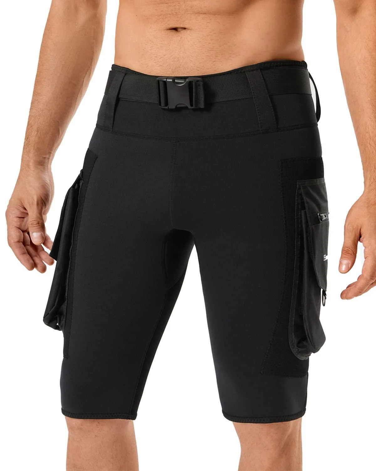 Seaskin 2.5mm Diving Shorts for Mens with Pocket New Version X-Large