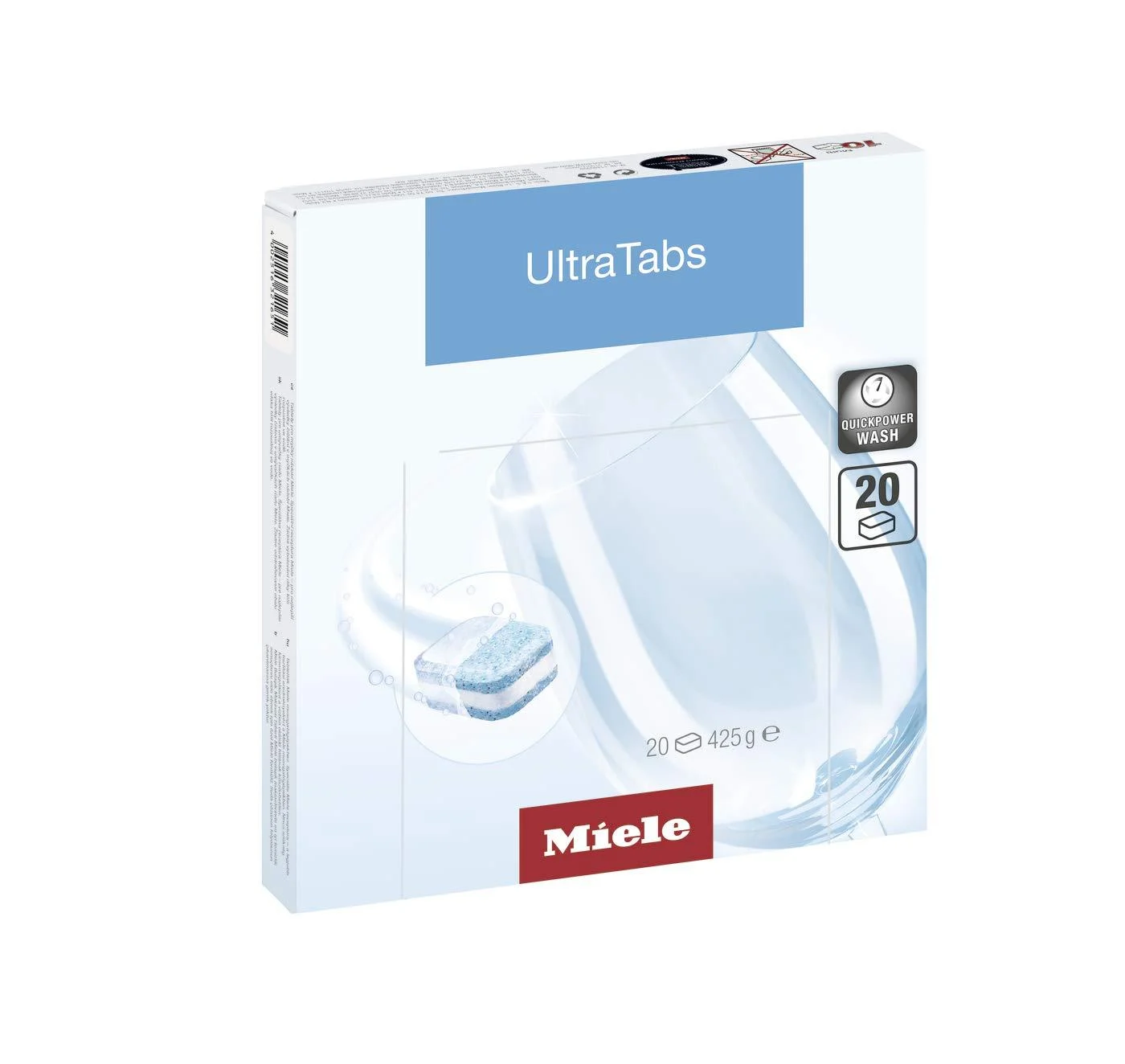 Miele UltraTabs Dishwasher Tablets 20 Tablets Single