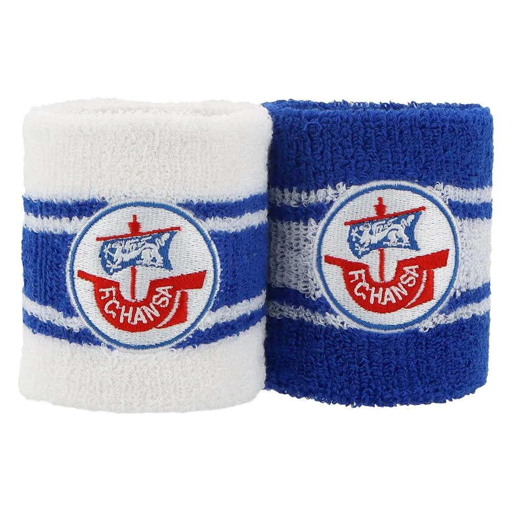 FC Hansa Rostock sweatband wrist warmers set of 2