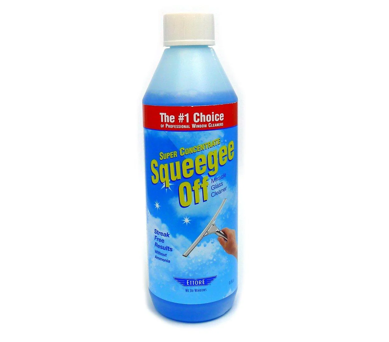 Ettore 500ml Squeegee Off Liquid Window Cleaning Soap