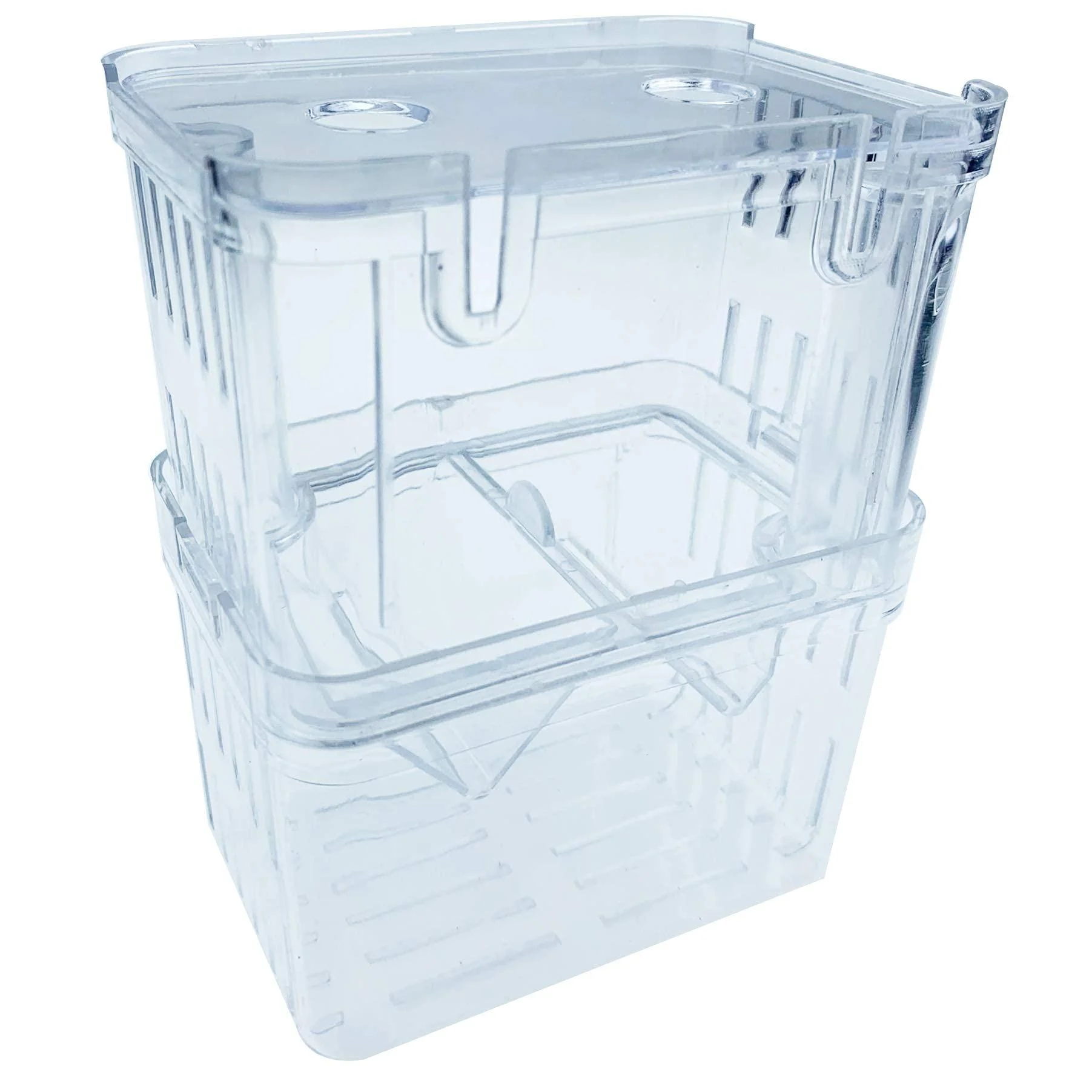 Aquarium Fish Breeder Box for Isolate Fry Acrylic -5.2'' x 4'' x 2.8''