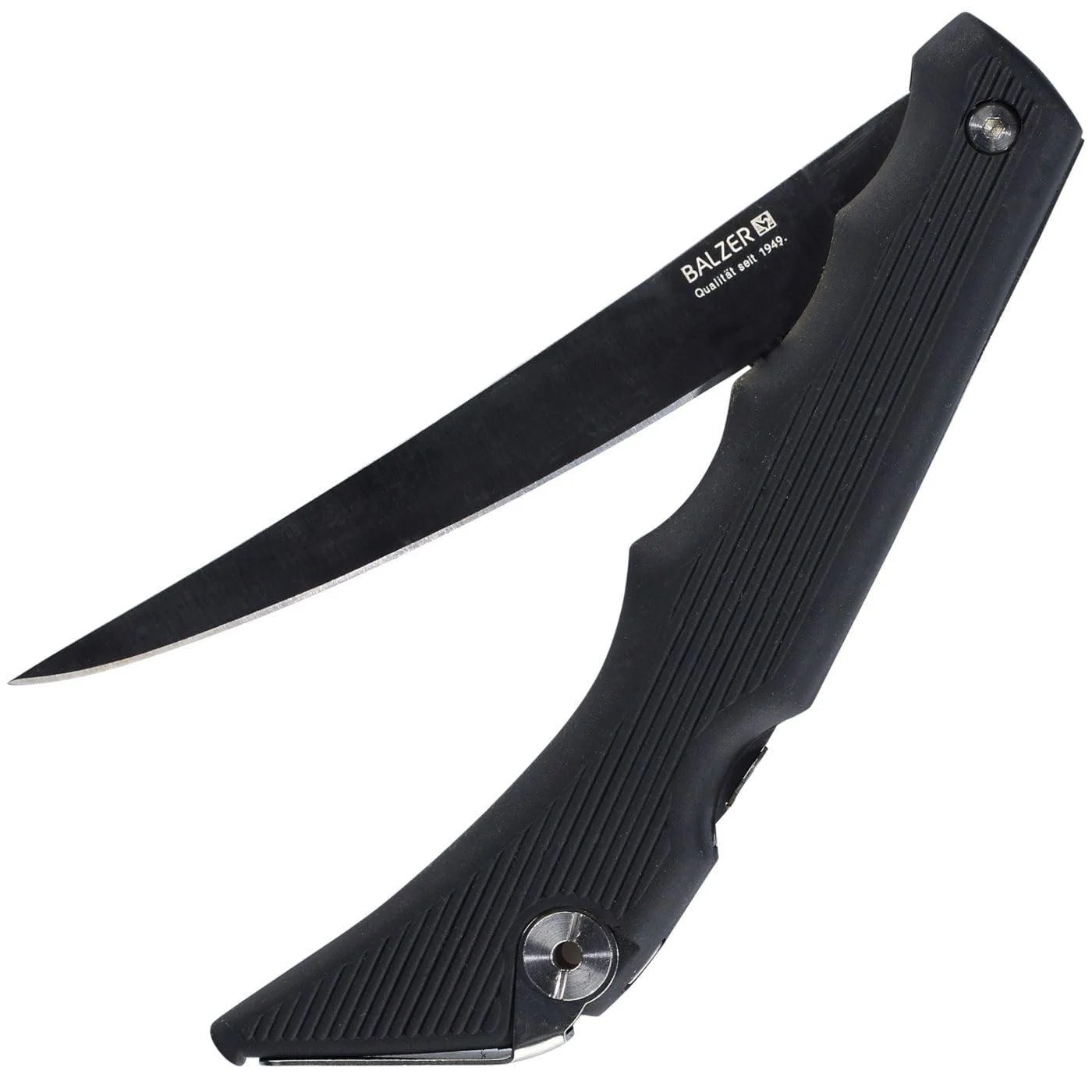 Balzer folding filing knife with outer 15cm blade - folding knife for anglers knives for fillet fishing fishing knife filing knife