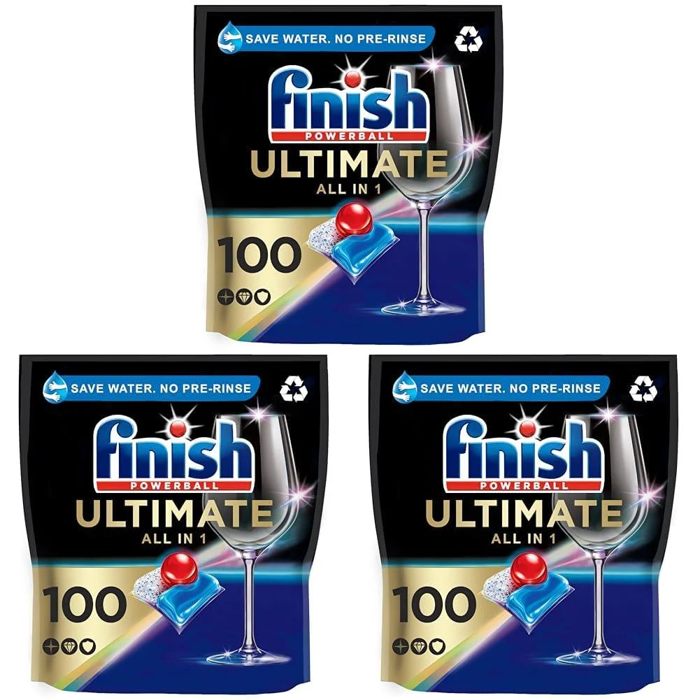 Finish Ultimate Dishwasher Tablets Original 100 tablets (Pack of 3)