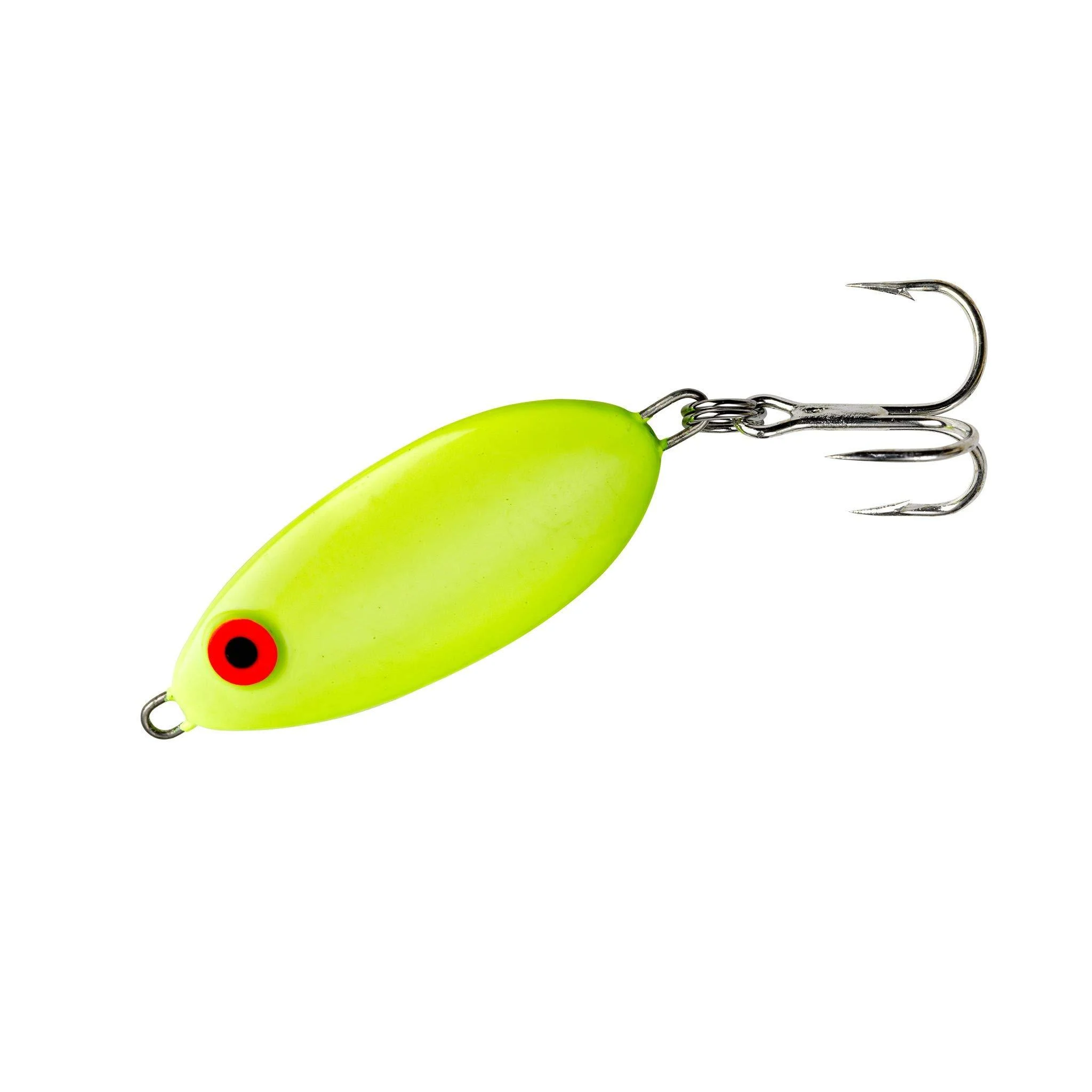 Bomber Lures Slab Spoon Spinner Bait Fishing Lure 7/8-Ounce Flourescent Yellow