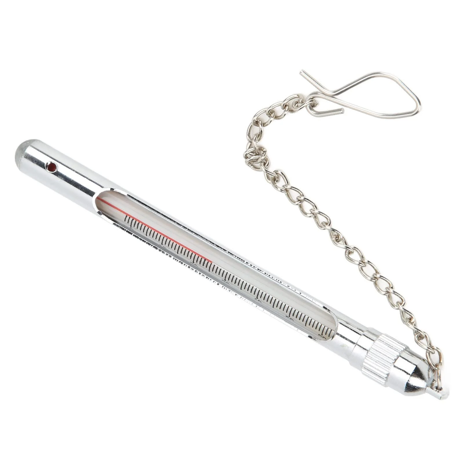 Fishing Thermometer, Practical Sturdy Sustainable Stream Water Temperature Measurement Tool Lightweight for Fly Fishing - LAJS