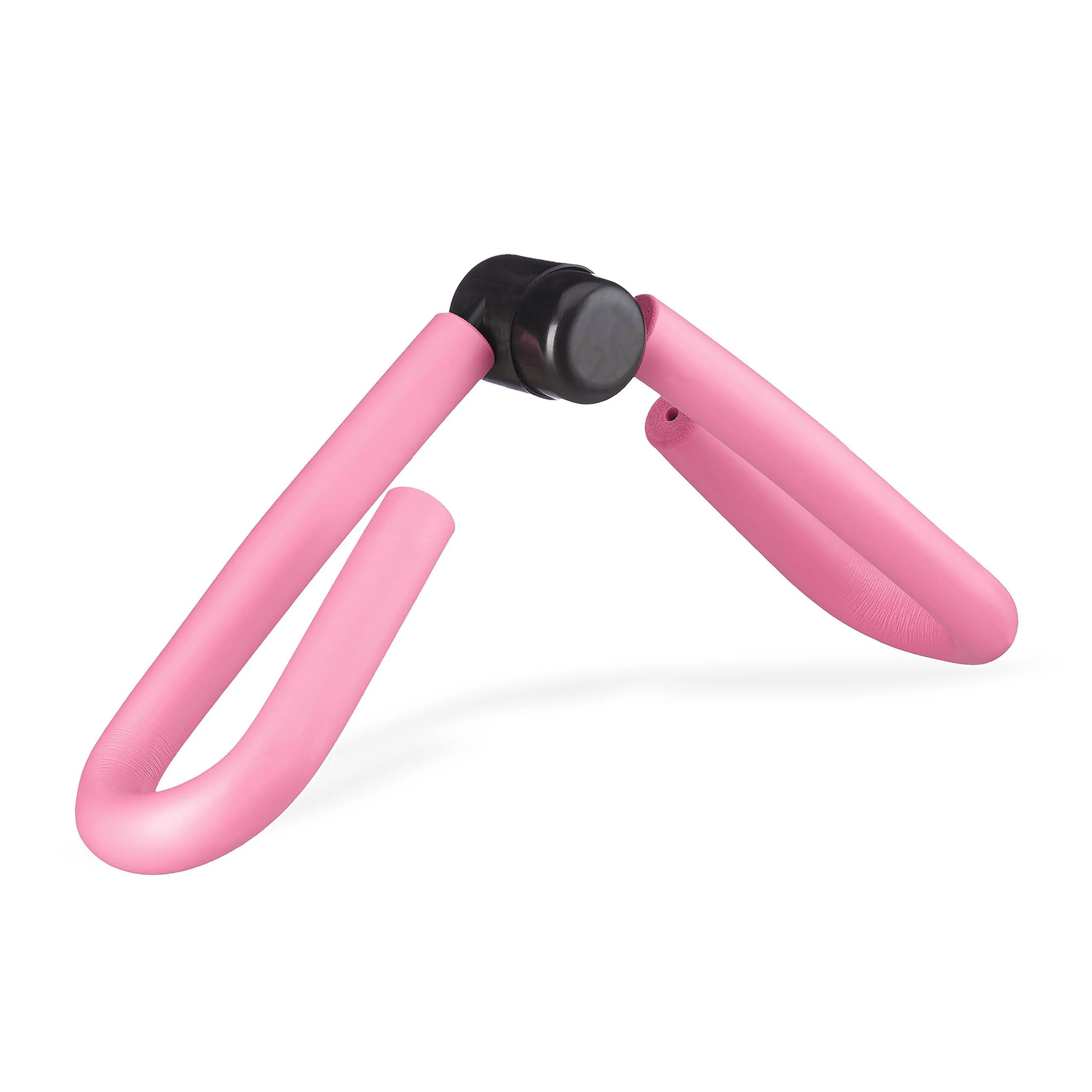Relaxdays thigh trainer arms & legs multifunctional trainer for home adductor trainer leg press pink 1 piece